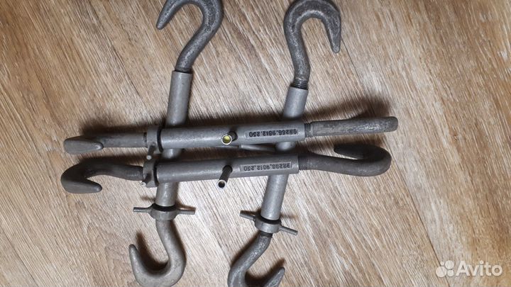 Крепёж на резьбе для растяжки