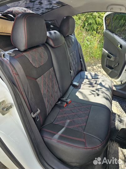 Установка авто чехлов