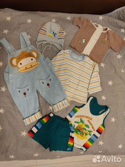 Одежда для мальчика 6-9 месяцев