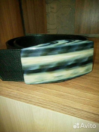 Ремень кожаный Италия