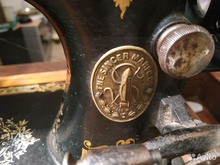 Швейная машинка зингер антикварная