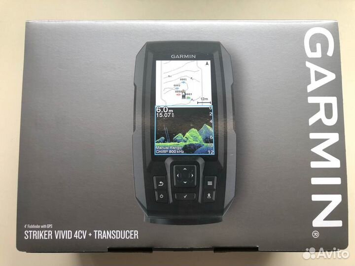 Эхолот Garmin striker Vivid 4cv GT 20