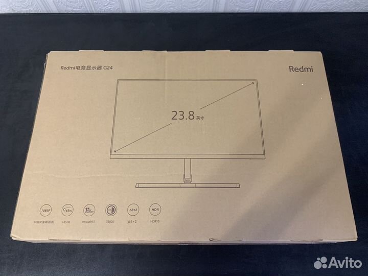 Монитор xiaomi redmi g24 165hz