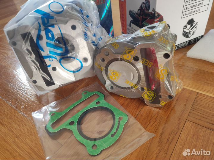 Головка скутера 80 кубов (4т) 139QMB