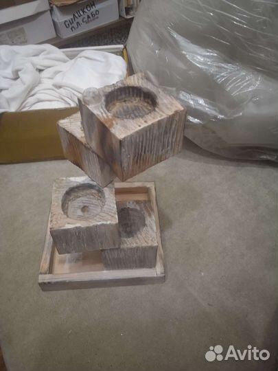 Подсвечник, блюдо с лопаткой и отделочная кромка