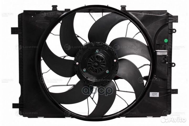 Вентилятор охл.двиг.с кожухом LFK 1550 luzar
