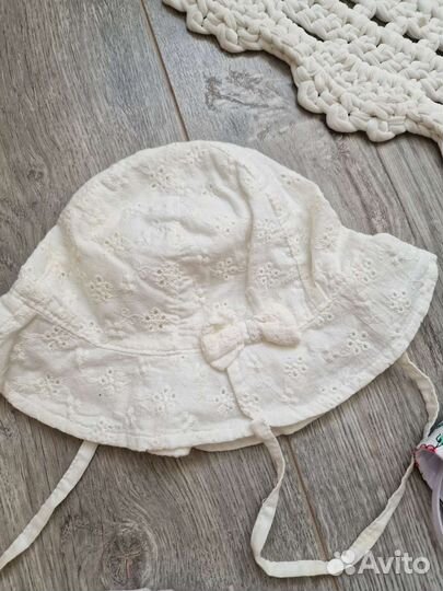 Летние шапочки, панама для малышки