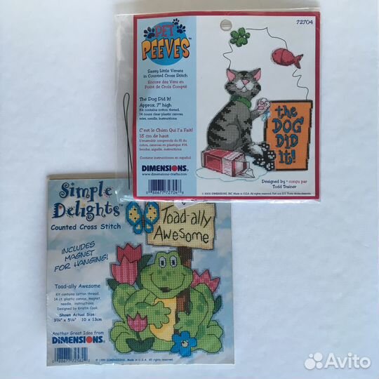 Новые dimensions наборы для вышивания