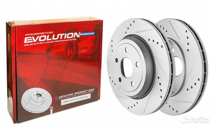 Тормозные диски задние Jeep WK2 SRT 350х28 мм