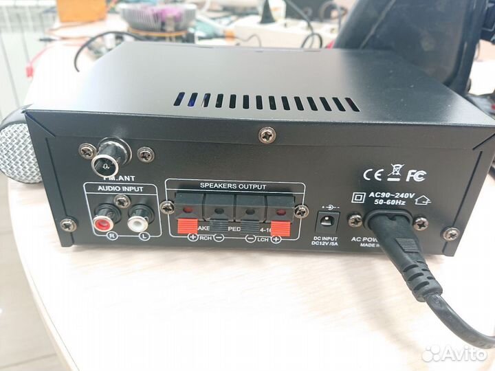 Усилитель звука колонок 240Вт/USB/MP3/Bluetooth