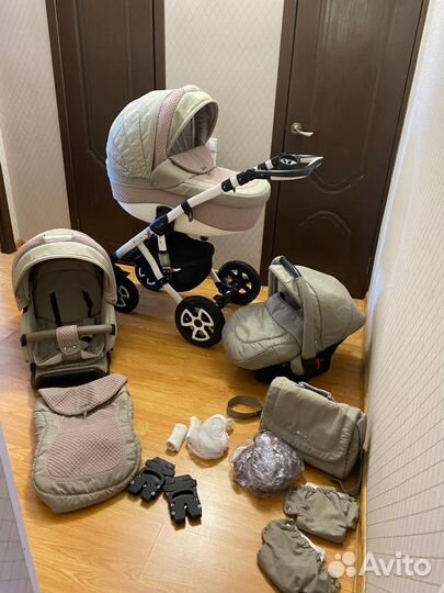 Коляска 3 в 1 Adamex Barletta New