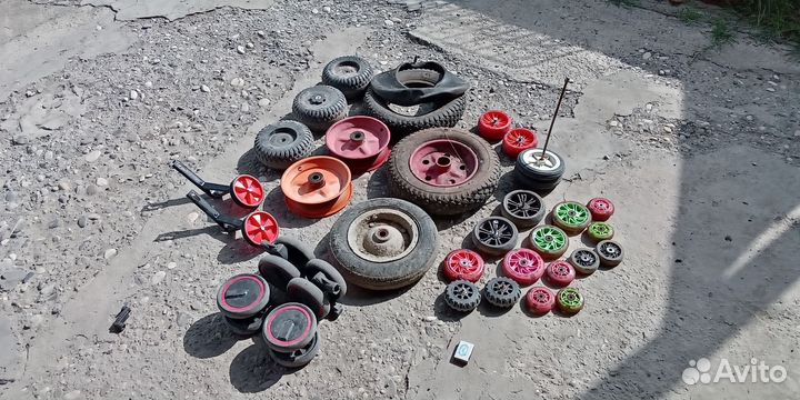 Колеса для садовой тележки