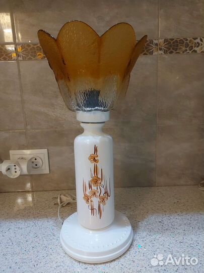 Настольная лампа СССР винтаж