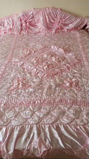 Комплект для спальни(покрывало, шторы, ламбрекен)