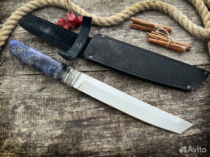 Японский нож Танто из кованой стали х12мф