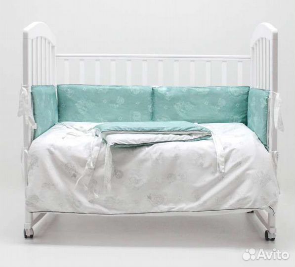 Бортики в детскую кроватку