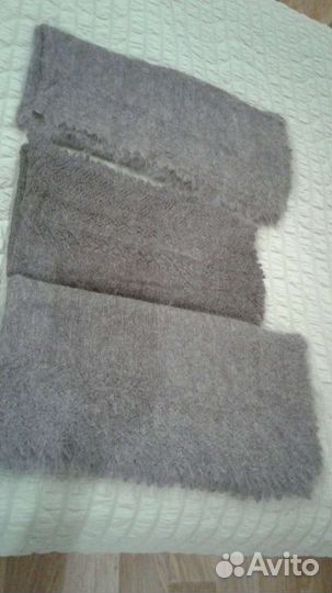 Платок шаль, связанный в Оренбурге