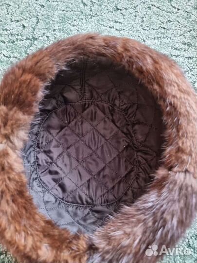 Шапка зимняя меховая женская