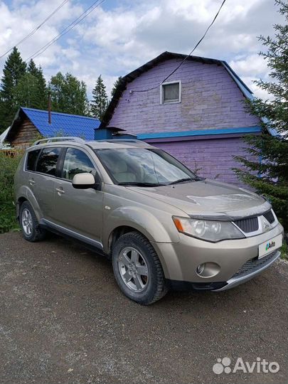 Mitsubishi Outlander 2.4 CVT, 2007, 220 000 км