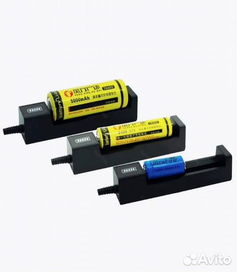 Батарейки Аккумулятор 18650 Зарядное устройство