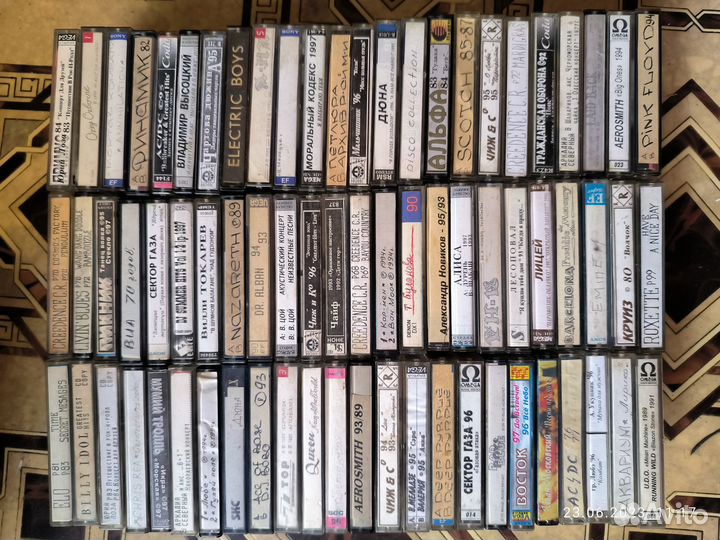 Аудио кассеты с записью