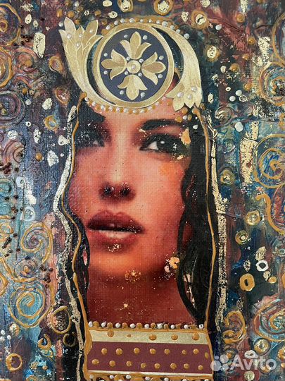 Интерьерная картина. Портрет женщины