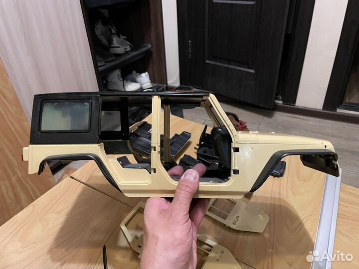 Кузов для rc модели 1 10 jeep wrangler rubicon