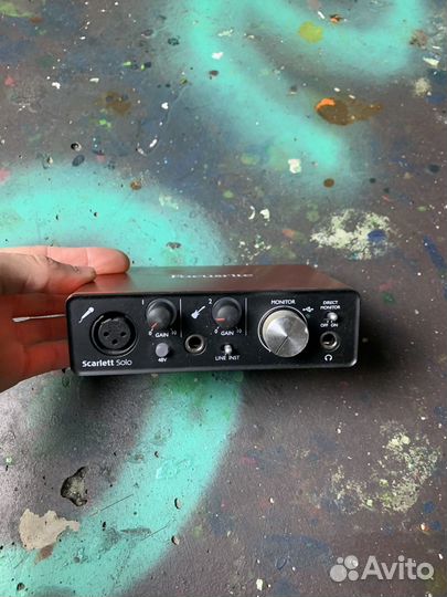 Звуковая карта focusrite scarlett solo 2nd gen