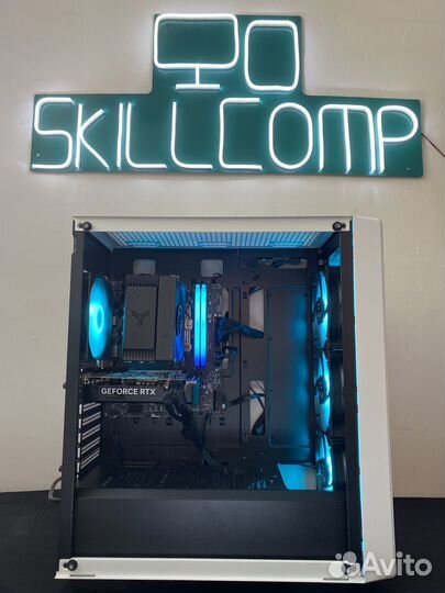 Игровой пк RTX 4060 ti/ i5-13400f/ 16 Gb