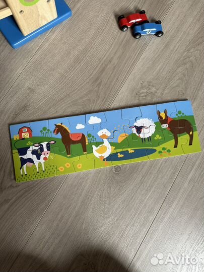 Материалы и игрушки Монтессори пакетом