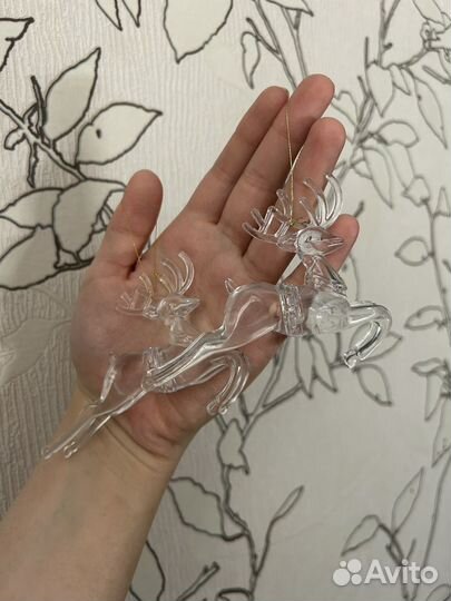 Елочные игрушки олени