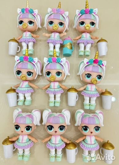Кукла лол lol LOL Единорожка Единороги пакетом