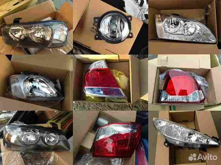 Фара правая для mitsubishi pajero sport II (2008-2