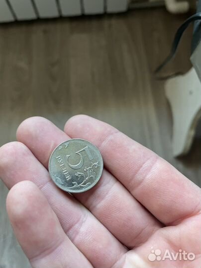 Монета не добит край