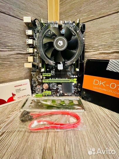 Комплект x79 2011 Xeon E5 2630v2 16gb DDR3