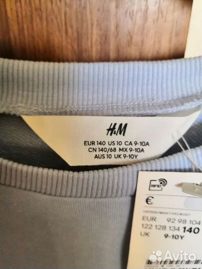 Продам новый свитшот H&M для девочки