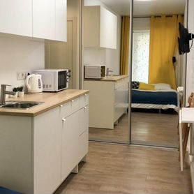 Квартира-студия, 14 м², 1 кровать