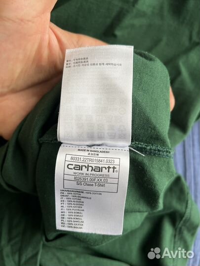 Футболка carhartt wip