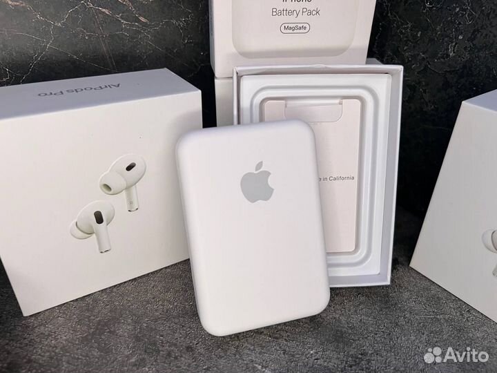 Magsafe battery pack белый