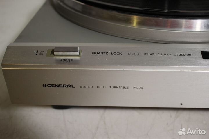 General P1000 Виниловый проигрыватель Japan