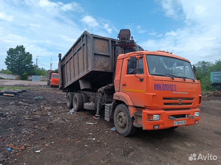 Водитель категории С, Е на камаз-ломовоз