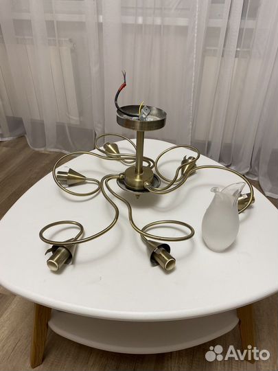 Люстра потолочная бу