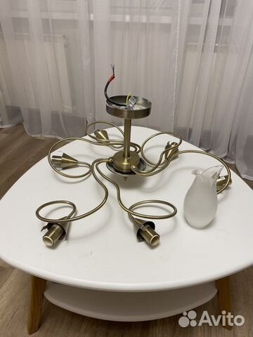 Люстра потолочная бу