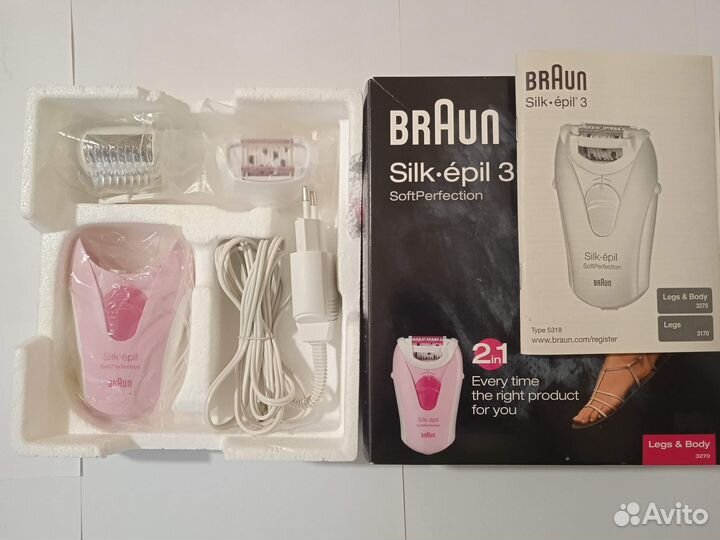 Эпилятор braun silk epil 3 3270