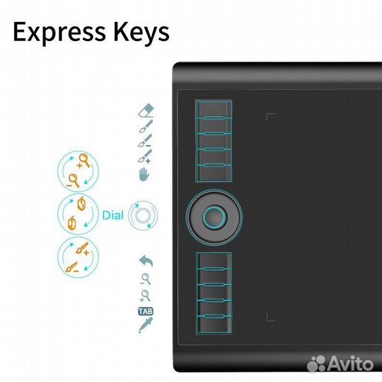 Графический планшет gaomon M10K PRO