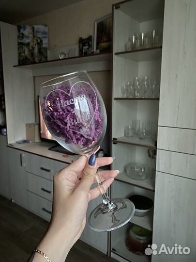 Бокал именной. Настя