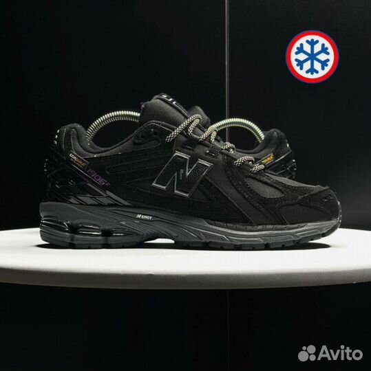 Кроссовки зимние New Balance 1906R (на меху) black