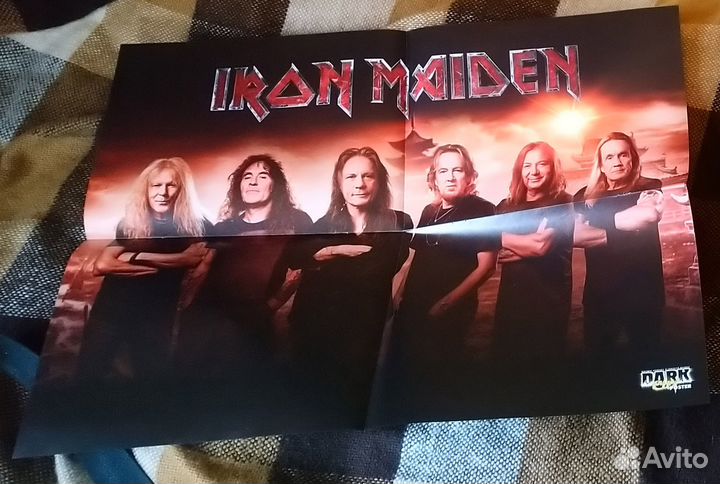 Плакаты метал групп из Metal Hammer, DarkCity и др