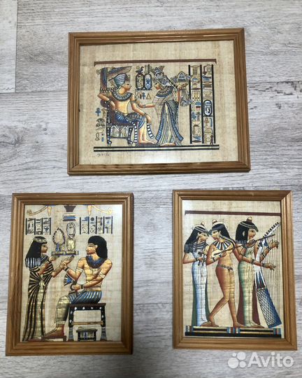 Папирус в рамке