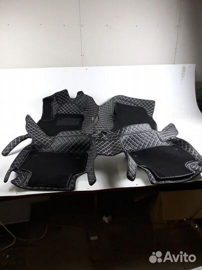 3D Коврики Range Rover Салон Багажник из Экокожи